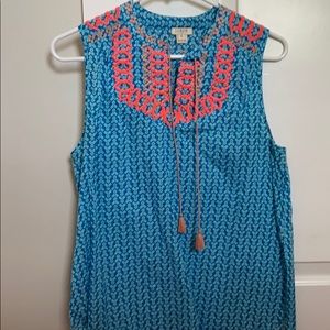 Summery blue J Crew TankTop